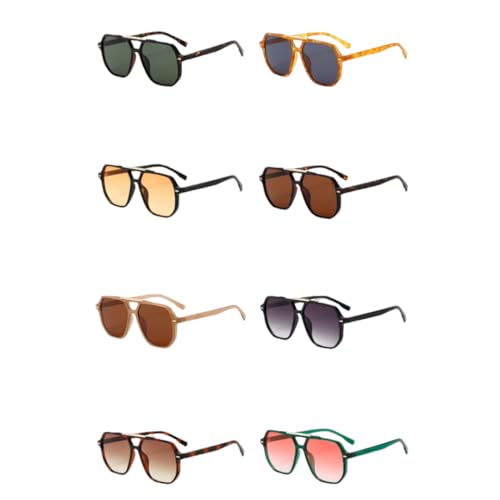 Lunettes de soleil rétro double ponts pour éviter l'éblouissement avec style