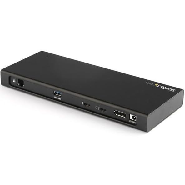 Amazon.com: StarTech.com Thunderbolt 3 Dock - Dual Monitor 4K 60Hz