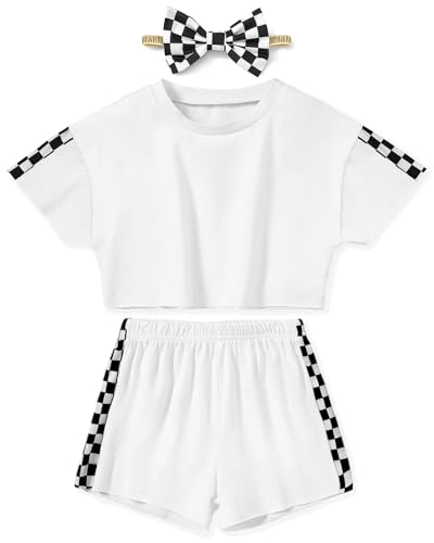 Image of SANMIO Toddler Girl Clothes Summer 3 Piece Outfits Cute