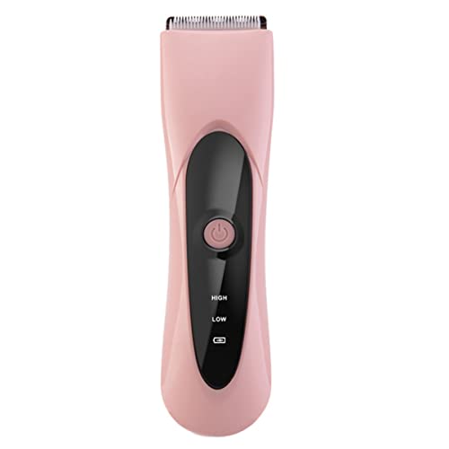 Abaodam Professional Dog Grooming Hair Clipper Kit Rechargeable Electric Trimmer with Guide Combs and Cleaning Brush for Stress Home Grooming for Dogs and Puppies