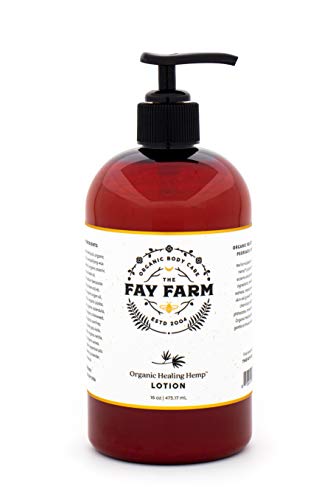 New Look - The Fay Farm's Organic Healing Hemp Lotion - 16 oz.
