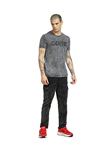 Image of JACK & JONES Men's Cotton Printed Regular Fit T-Shirt