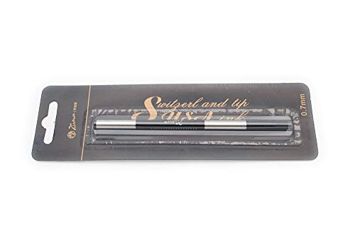 Recharges pour stylo roller Picasso Noir 0.7mm de qualite superieure pour vos ecrits