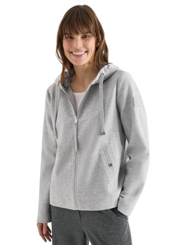 Cecil Damen Hoodie Jacke in Woll-Optik