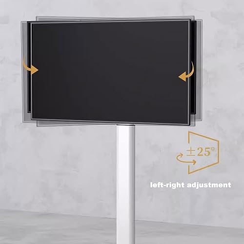 Soporte móvil para TV de 37-75 pulgadas con ruedas miniatura 4
