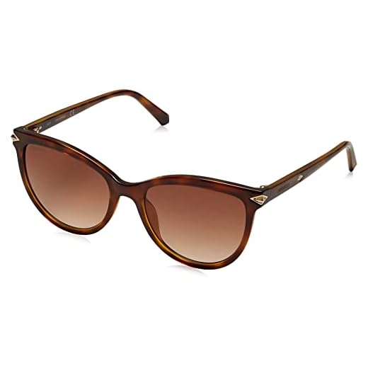 ÓCULOS SOLAR SWAROVSKI SK221 Cor:Marrom;Tamanho:Único;Gênero:Mulher