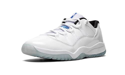Nike Air Jordan 11 Pre-School Retro Low - White / Legend Blue / Black4