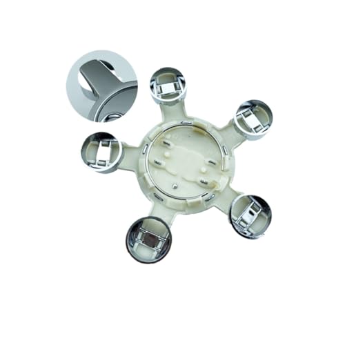 Car Wheel Center Caps 4pcs 135mm Car Wheel Center Cap Hb Covers Badge 4F0601165N Fit for Audi A1 A3 A4 A5 A6 A7 Q3 Q5 Q7 TT B5 B6 B7 8P 8V Perfect Decoration and Your Car(Gray)