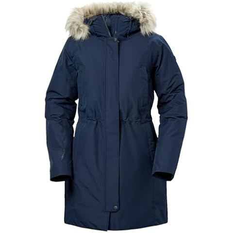 Helly Hansen Women's W Senja Parka Coat in Navy Cover