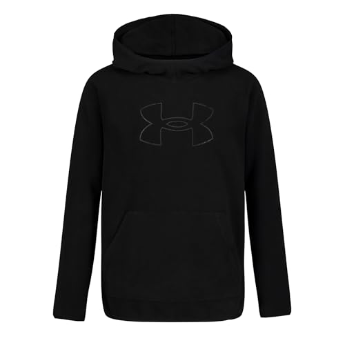 Image of Under Armour Boys' Pullover Hoodie Sweatshirt, Soft & Comfortable Fleece, Outdoor Collection