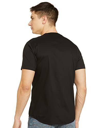 Image of The Indian Garage Co Men Regular Fit Placement Print Half Sleeves Baseball Collar Casual Shirt