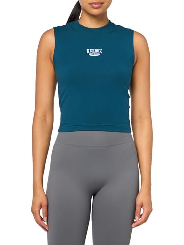Débardeur Reebok Archive Essentials pour femme en coton doux noir