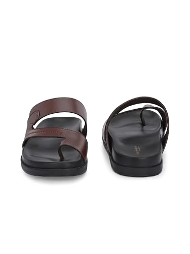 Image of San Frissco Men's Sandals with Open Toe Strap Supersoft Slip On Chappal /Perfect Fit for Summer and Rainy Season Easy to Walk Slipper /Stylish Lightweight Casual Trendy Floaters