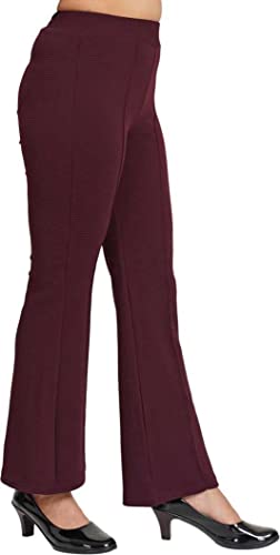 Image of YOZO Women's Regular Fit Cotton Blend Trouser