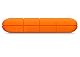 LaCie Rugged Mini 2TB tragbare externe Festplatte, 2.5 Zoll, PC & Mac, inkl. USB-C w/o USB-A Kabel, inkl. Rescue Service (LAC9000298)