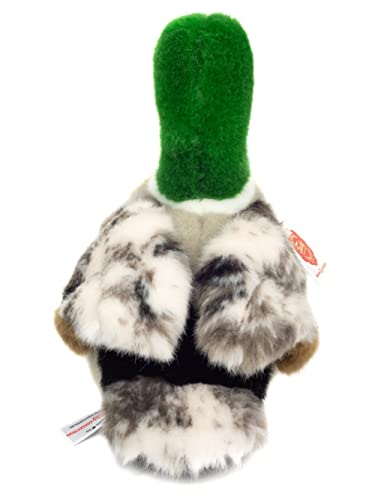 Teddy Hermann 93131 Wildente 24 cm, Kuscheltier, Plüschtier mit recycelter Füllung