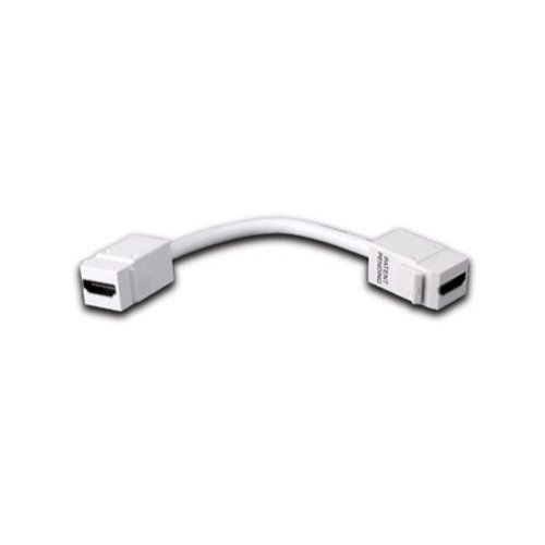 Vanco 820490 HDMI Keystone Insert with Pigtail HDMI F to HDMI F