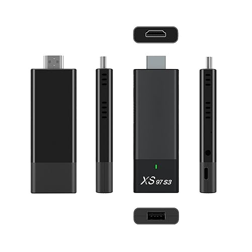 kekafu H313 Android 10 TV Stick HDR Set Top OS 4K Bluetooth 5,0 WiFi 6 2,4/5,8G Smart TV Sticks para Google Youtube Network Media Player
