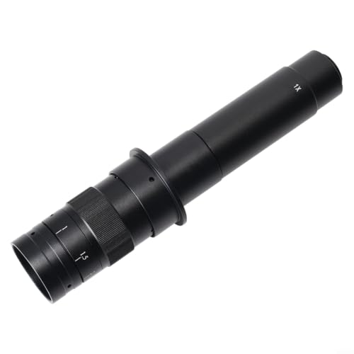 Objetivo para microscopio de video industrial con zoom C-Mount ajustable 8