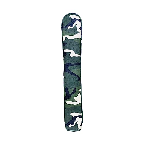 Golf Alignment Sticks Cover, at Least 2 Sticks Synthetic Leather Golf Headcover for Women Men Funny Golf Pointing Sleeve Indicator Rod Holder, Green