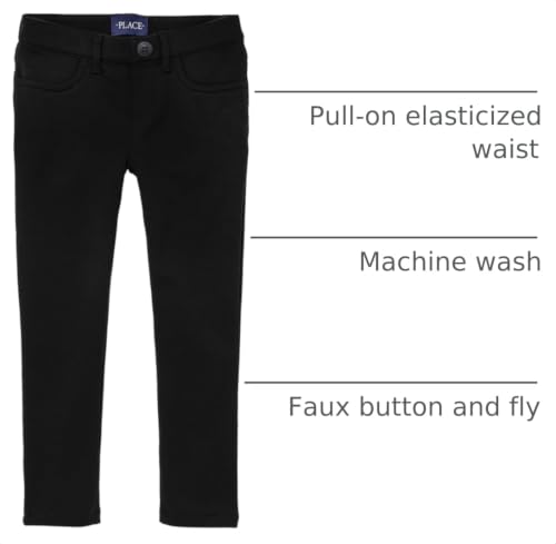 Image of The Children's Place Girls' Ponte Knit Pull on Jeggings