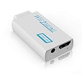 Full HD 1080P — Wii zu HDMI Konverter bietet erweiterte Signalverarbeitung.Die zusätzliche 3,5-mm-Audiobuchse ermöglicht es Ihnen, Lautsprecher oder Soundbar anzuschließen, um das Spiel besser zu genießen.