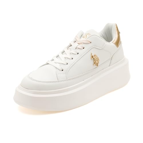 Image of U.S. Polo ASSN. Eleanor 3.0 Nude Light Weight Sneaker Shoes