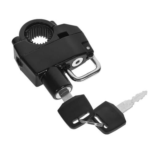 Candado para casco de moto para evitar robos al aparcar