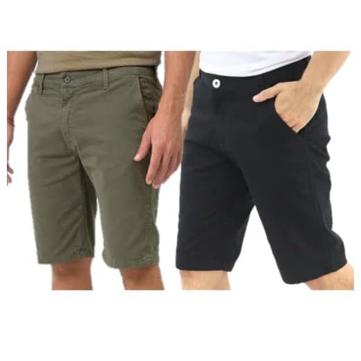 Kit 2 Bermudas Masculino Brim Elastano Bolso Faca (Vinho, 40)