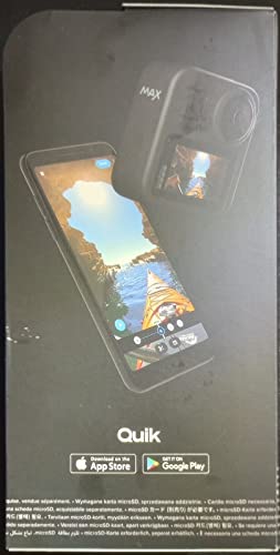 Image of GoPro MAX - Waterproof 360 + Traditional Camera with Touch Screen Spherical 5.6K30 HD Video 16.6MP 360 Photos 1080p Live Streaming Stabilization