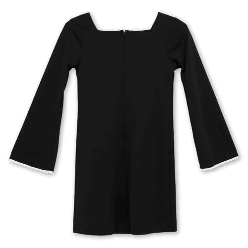 Speechless Girls' Long Sleeve Black Sheath Dress2