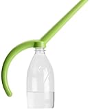 Reutilizable, ecológico. Boquilla Twist ergonómico Eco negro que encaja con botellas de agua - verde