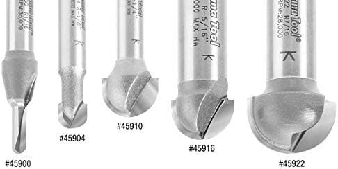 Miniatura 4 de Amana Tool - Caja de núcleo con punta de carburo 45904 Radio de 18 x 14 de diámetro x vástago de 14