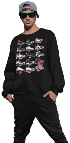 The Original Retro Kicks Crewneck Sweatshirt to match Jordan Sneakers Streetwear Urban Hip Hop Kicks2