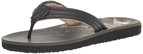 Quiksilver Men's Carver Print Sandal Flip-Flop