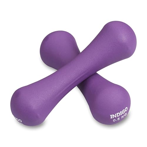 DRUNA Mancuernas de Neopreno Antideslizantes, Diseño Ergonométric...