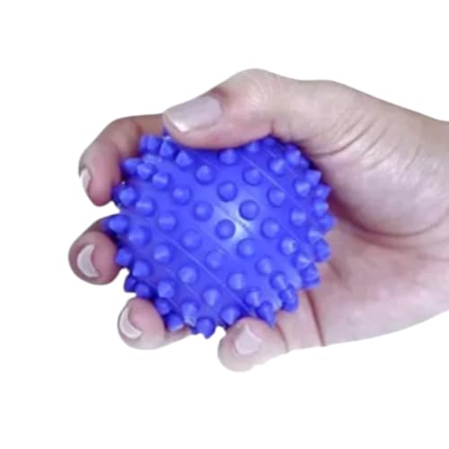 Kit 2 Bolas Para Massagem Bolas Exercitadoras Cravo e Lisa, Esfera Fisioterapica Grip Ball Fisioball