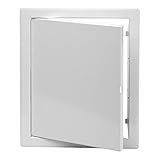 Revisionsklappe Revisionstür Metall weiß viele Größen Wartungsklappe Stahlblech (15x15)
