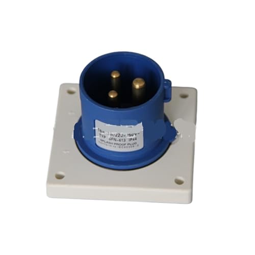Prise d'appareil étanche IP44 avec clapet de protection 220V 16A