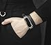 Double wrap Leather cuff band compatible with Xiaomi Mi Band 3 4 5 6 7 8, Handmade UA 2981