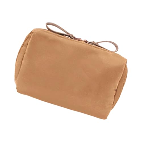 大容量小型化粧ポーチ日常使用のためのポータブル化粧品オーガナイザーナイロントラベルストレージ小型ナイロン化粧ケース