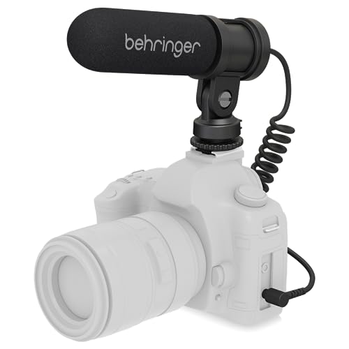 Behringer VIDEO MIC X1 Stereo X-Y Condenser Microphone for Video Cameras and DSLRs, Black - Image 3
