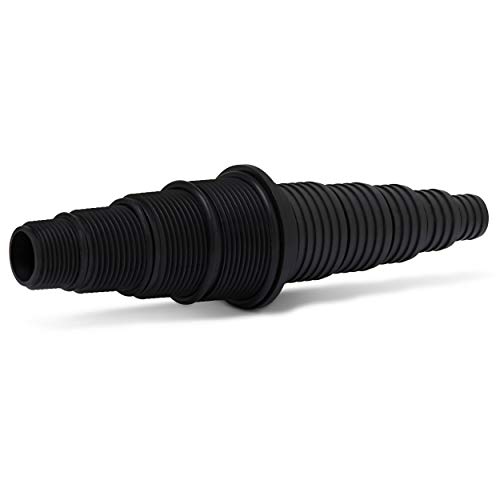 Sealproof Pond Tubing Pump Fitting, 30 Configurations, Works With Most Pumps, Fish Safe, Black #TOP5
