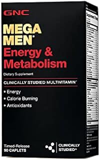 GNC Mega Men Energy Metabolism 90 Caplets