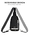 CHOLISS Large Sling Bag for Women and Men, Anti Theft Crossbody Bags with Extended Strap, Nylon Travel Crossbody Fanny Packs