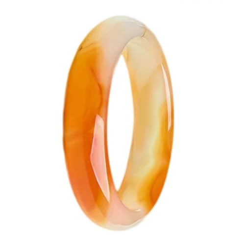 Bracelet en jade orange YCQYM, le cadeau idéal pour femme
