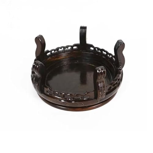 Support portable en bois de qualité supérieure pour petit pot de fleurs