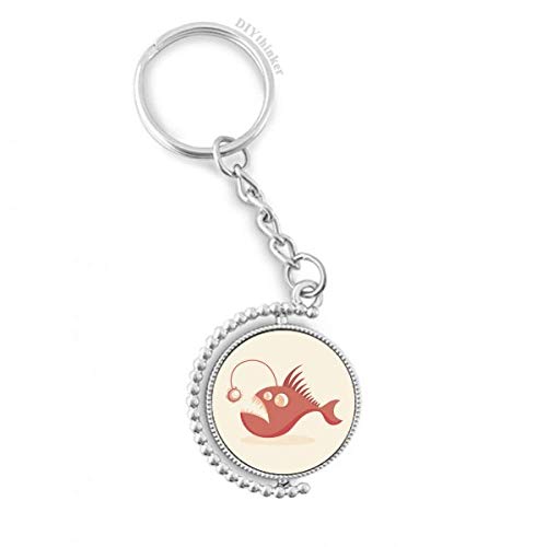 Porte-clés rotatif poisson mignon pour ne plus perdre vos clés dans votre sac
