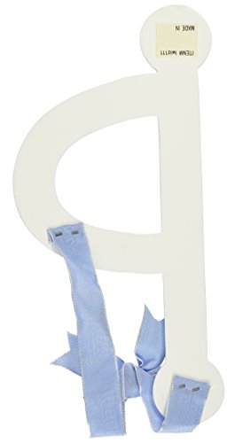Image of Lower Case Letter d, Blue Gingham