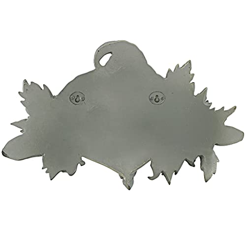 Design Toscano Poison Ivy Forest Witch Greenman Wall Hanging Sculpture, 15.5" Wx2 Dx9.5 H, Two Tone Stone #TOP6